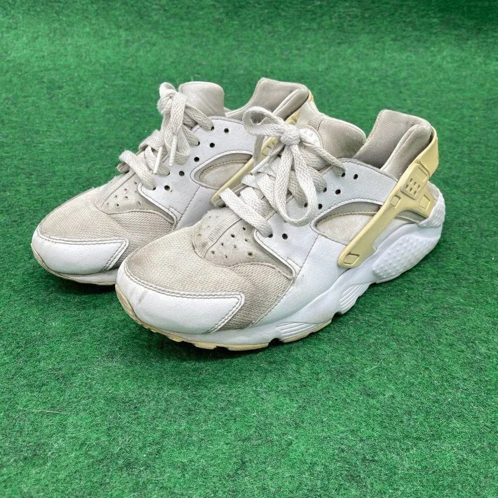Nike Air Huarache Run Premium Oatmeal Athletic Shoes Size 6Y